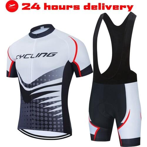 2021 New Cycling Set Man Cycling Jersey Short Sleeve Bicycle Cycling Clothing Kit Mtb Bike Wear Triathlon Maillot Ciclismo