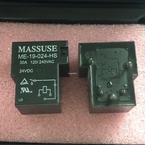 New Relais ME-19-024-HS T90-1A-5P-24V 24VDC 30A 5PIN