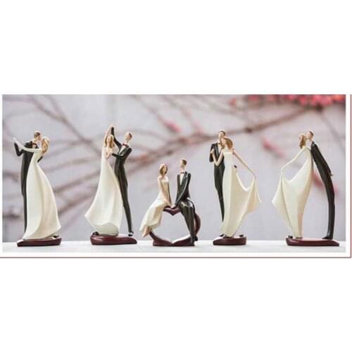 Send boudoir honey to get married gift figure places household sitting room bedroom newly married home decoration Statues