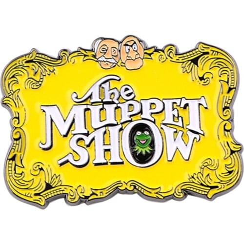 PF881 Funny Frog Novel Enamel Pin Brooches Bag Lapel Pin Cartoon Holiday Badge Backpack Decoration Jewelry Gift Accessories