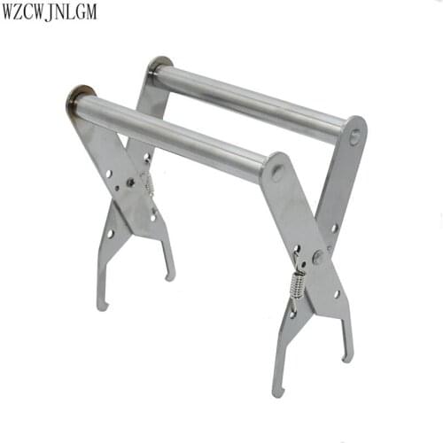 Beekeeping supplies Stainless steel Bee Tools Nest box jig Beehive equipment Bee feeder Drinking Cellular basis 5 pcs