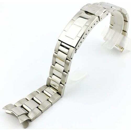 20mm Silver Gold Stainless steel Watch Bands Strap For Daytona Submarine for Rol Submariner Wristband Bracelet