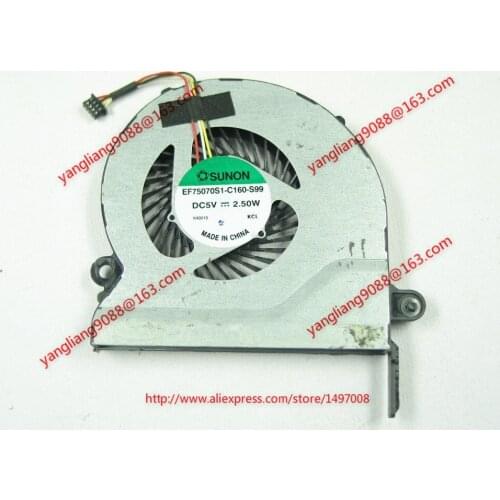 SUNON EF75070S1-C160-S99 DC 5V 2.50W Server Laptop Cooling Fan