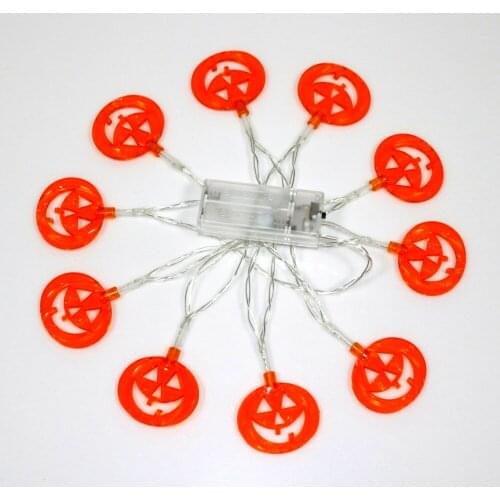 2018 LED battary pumpkin Strip Light Holiday Lighting for Festival Halloween Decoration String Lamp Nightlights