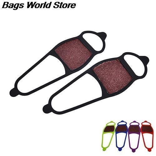 New Silcone Anti Slip Shoe Boot Grips Ice Cleats Spikes Snow Gripper Non Slip Crampons Ice Gripper Random Color