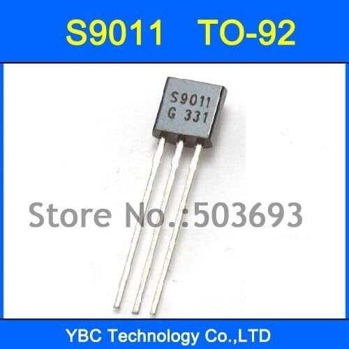 1000PCS S9011 Transistor TO-92