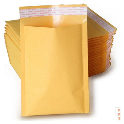 122*178mm 48"*70" kraft bubble postal envelope padded poly mailer shipping Self-Seal mailing postage polymailer yellow bags 30