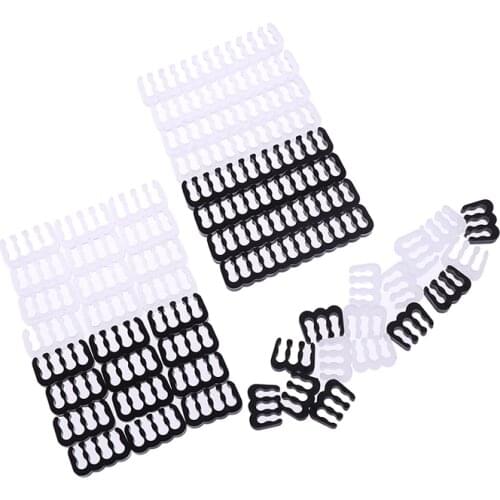 24Pcs/Set 4/6/8/24 Pin Computer Cable Manager Cable Comb Clip Organizer For 2.5-3.2mm PC Power Cables Wiring