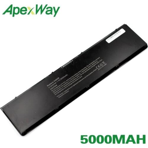 ApexWay 7.4V 5000mAh 37Wh Battery 34GKR 451-BBFT 451-BBFY F38HT PFXCR T19VW for Dell Latitude 14 7000 E7440 E7440 Touch