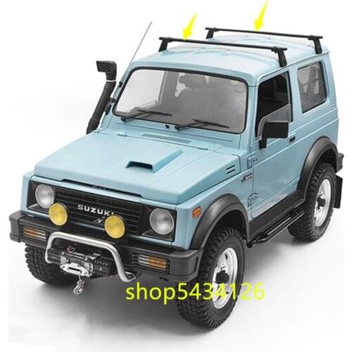 Roof Rack Aluminum Alloy Mounting Rail For 1:6 Scale Remote Control Car Capo Sixer I Samurai Suzuki Jimny Rc Crawler Accessories