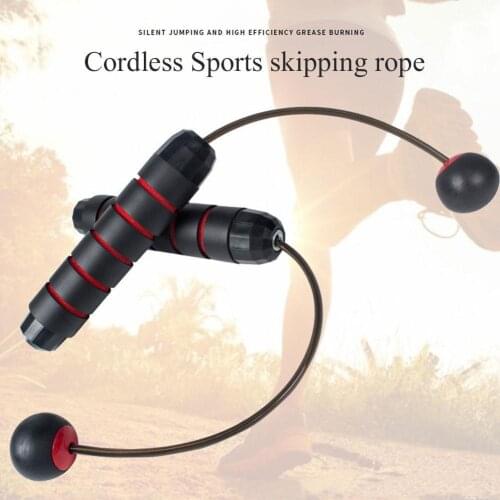 Cordless Belt Fitness Fat Burning Weight Loss Daily Exercise Skipping Non-slip Rope V3P8