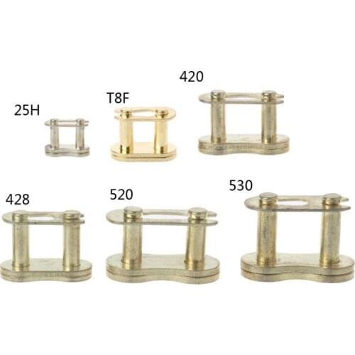Motorcycle Chain Buckle Ring Link 25H# T8F# 420# 428# 520# 530# Wholesale
