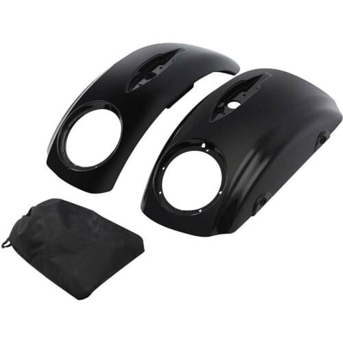Motorcycle Saddlebags Lids Cover Audio Speaker Cutouts For Indian Chieftain 2014-2018 Springfield 2016-2020 Roadmaster