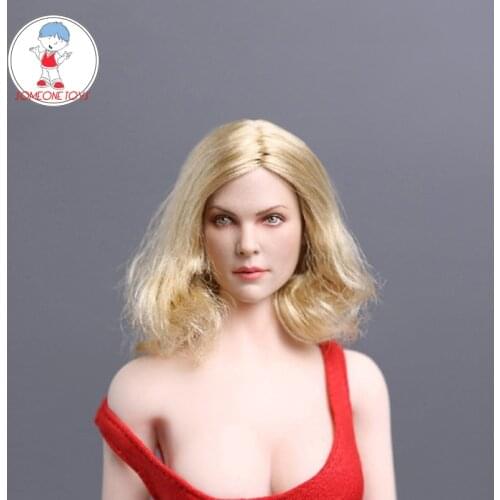 GACTOYS GC001 1/6 Charlize Theron Female Head Sculpt Fast and Furious Head for 12 Inches DIY Action Figures