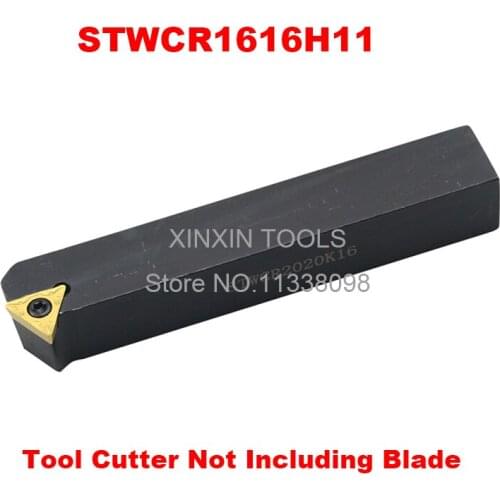 STWCR1616H11 STWCL1616H11 Indexable External turning tool holder,STWCR CNC Inserts Turning Cutter,Lathe machine for TCMT110204