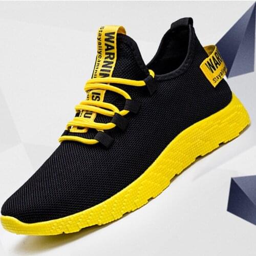 Mens Sports Shoes 2020 New Breathable Lace-Up Mesh Shoes Fashion Casual Non-Slip Vulcanized Shoes Korean Style Comfortable
