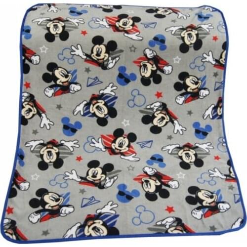 Disney Cartoon Minnie Mickey Mouse Frozen Soft Flannel Blanket Throw for Boys Girls on Bed Sofa Couch Children Kids Baby Gift