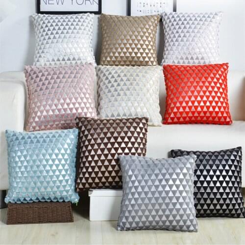 Geometric Hollow Out Pattern Cushion Cover Plush Decorative Throw Pillow Cover Seat Sofa Embrace Cushion Pillow Case Home Decor