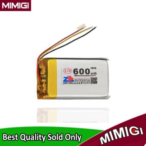 NTC Protection 600mAh AE482539P Battery For Phonak Compilot Remote control Polymer Replacement Batterie AKKU