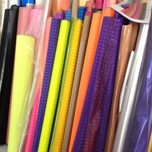 Transparent 3D PVC Leather