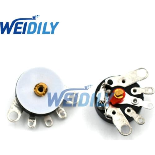 5PCS Straight Angle Radio Potentiometer RV12MM B103 B10K Power Amplifier Volume Potentiometer With Switch