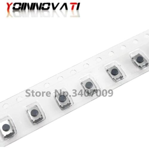 100Pcs 3*4*2MM Tact Switch Turtle Switch SMD 2pin Mini Buttons Micro Switch 3x4x2MM 2H Power Switch