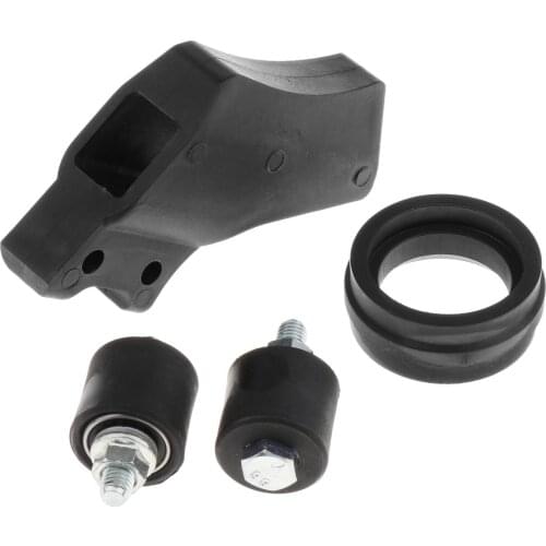 1 Set of Chain Guide Kit 5X4-22199-00-00 Fit for Yamaha Banshee YFZ350 87-06 Black, Easy to Install