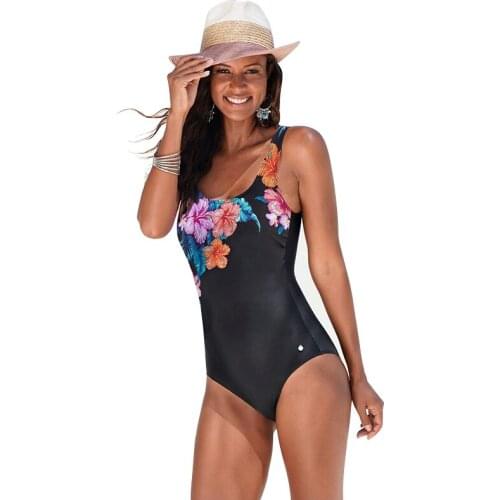 2020 Sexy One Piece Swimwear Push Up Swimwear Women Backless print Swimsuit BathingSuit Monokini Bikini Bodysuit Sport Beachwear