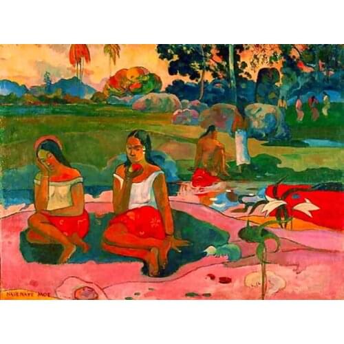 Miraculous Source by Paul Gauguin oil Painting Canvas High quality hand painted Art Reproduction Home Decor
