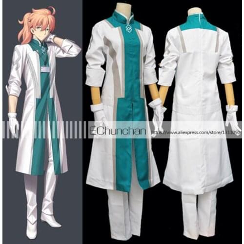 Fate/Grand Order Dr costume Romani Akiman Cosplay Costume for Adult includes the gloves