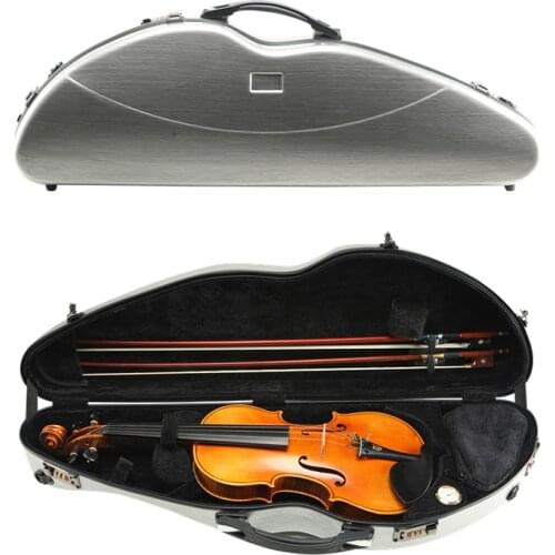 Brand New High Quzlity Fiddle Violin 4/4 Full Size Composite Blue Bam Carbon Fiber Case Bag With Bow Holders Straps