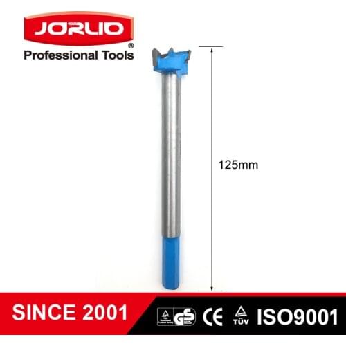 Forstner Drill Bit Lengthened Self Centering Round Shank Tungsten Carbide Cutte Woodworking