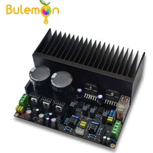 LM3886 Stereo High Power Amplifier Board OP07 DC Servo 5534 Independent Op Amp PCB Kit