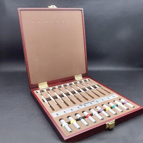 Stainless Steei High Precision Screwdrivers Set 10PCS For Watchmakers Watch Repair Tools, Plus Spare 20PCS Blades ,Top Quality