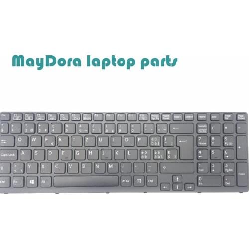 New orig Laptop parts for SONY VAIO SVE15 SVE-15 SVE151 SVE1511 SVE171 SVE1712 SVE1713 black SW backlit keyboard 90.4XW07.S00