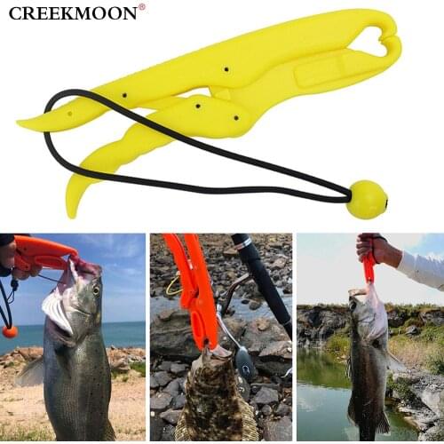 Fish Catcher Tool 17.5/25cm Practical Fishing Lip Grip Gripper Holder Grabber Body Plier Clip Mouth for Controller Fish Tackle