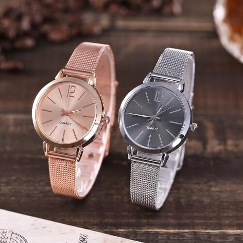 Sanwony Ladies Gold Watch