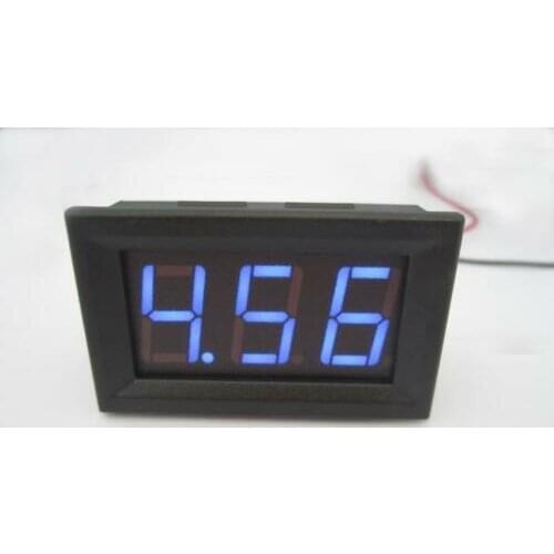Blue LED Car Truck Digital Gauge Volt Voltage Panel Meter 4.5~30V（6V 12V 24V）New