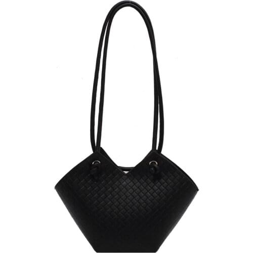 New Casual PU Shopper Bag Women High Capacity Tote Bag Female Simple Shoulder Bags Luxury Designe Travel Purese and Handbags