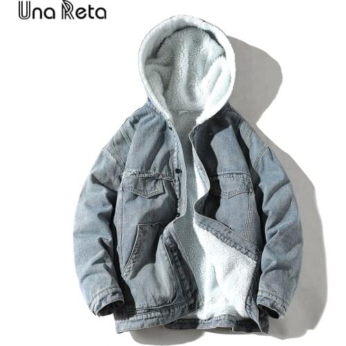 Мужские джинсовые парки Una Reta China At AliExpress