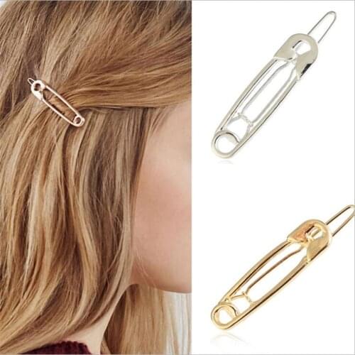 1Pc Fashion Metal Brooch Design Hairpins For Women Wedding Hair Jewelry Hair Accessories Pinzas De Pelo Hair Clips