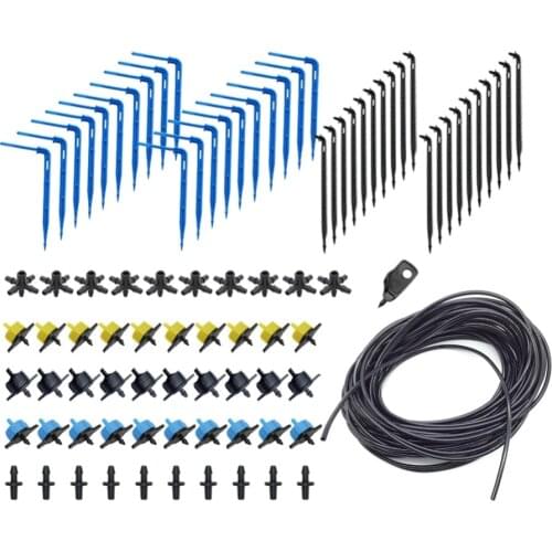 10 Sets Dripper kit + 1 Pc 3mm Puncher 2L/4L/8L Pressure compensation dripper Agriculture Greenhouse drip irrigation kit