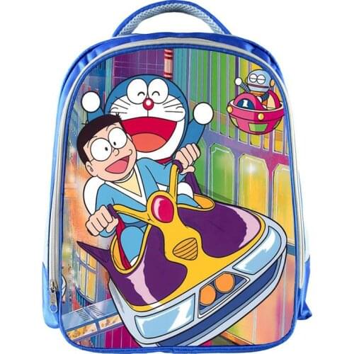 13 Inch Lovely Doraemon School Bags for Kindergarten Children kids School Backpack for Girls Boys Childrens Backpacks Mochila