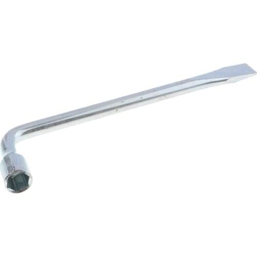 17mm Car Wheel Lug Nut Wrench Hex Key Socket Spanner Car / Truck Tire Repair Strong Light and Compact Construction