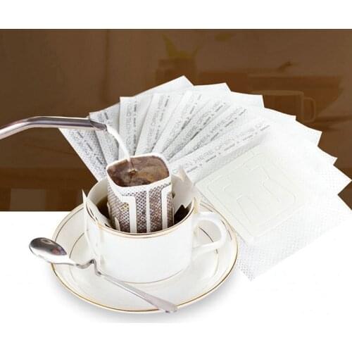 200 Pcs Portable Drip Coffee Powder Paper Filters Hanging Ear Drip Bag Filter