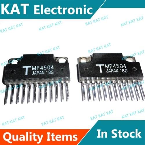 5PCS/Lot MP4504 TMP4504 ZIP12 High Power Switching Applications Hammer Drive, Pulse Motor Drive and Inductive Load Switching