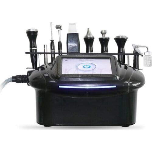 8 In 1 H2O2 Oxygen Water Jet Peel Microdermabrasion Facial Skin Health Care Scrubber Ultrasonic Skin Rejuvenation Salon Machine