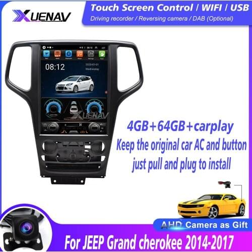 Autoradio Multimedia Player For JEEP Grand cherokee 2014 2015 2016 car auto radio autoradio GPS navigation with DVD player carpl