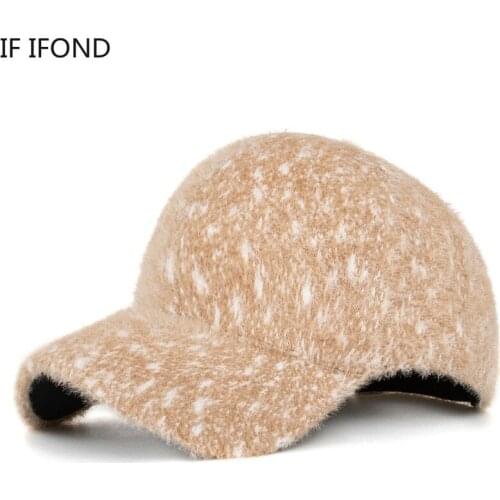 Baseball Cap 2020 New fashion Snapback Hats For Women Winter warm Adjustable Solid Hip Hop Bone Gorras Casquette