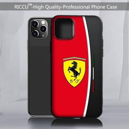 Supercar Sports Fashion man-Ferraries Phone Case For iphone 11 12 Pro 11 Pro Max X XR XS MAX 7 8 plus 6s 2020 se 12Mini Cover